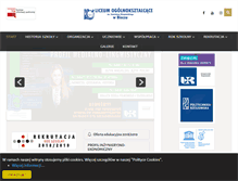 Tablet Screenshot of lobiecz.pl